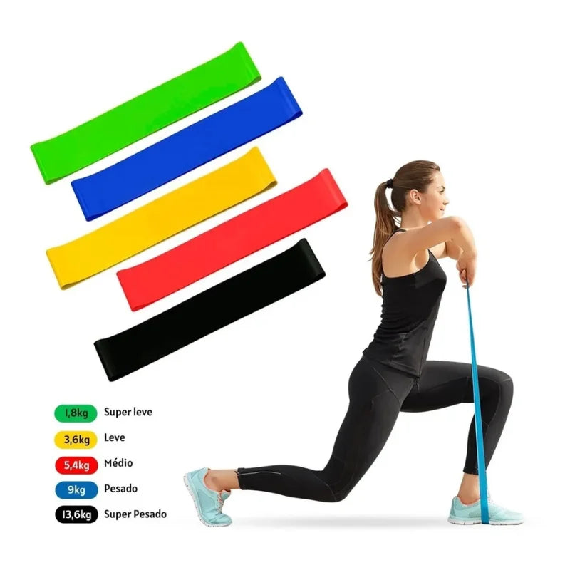 VÉRTEX Bands - 5 Faixas de Resistência